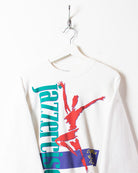 White Jazzercise Sweatshirt - Large