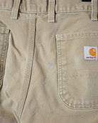 Neutral Carhartt Carpenter Jeans - W34 L30