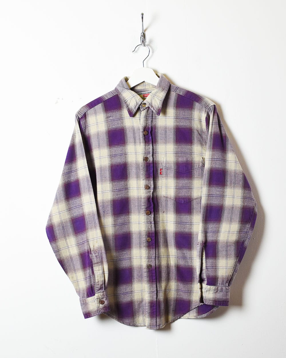 Purple Levi's Flannel Shirt - Medium