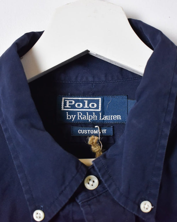 Navy Polo Ralph Lauren Shirt - Large