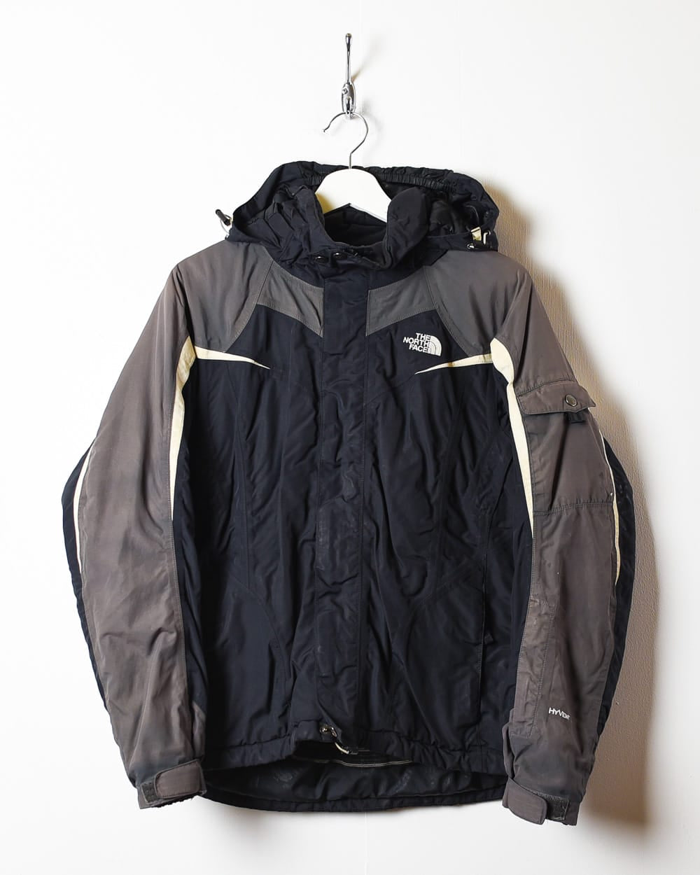 Black The North Face Hooded Coat - Medium Women's