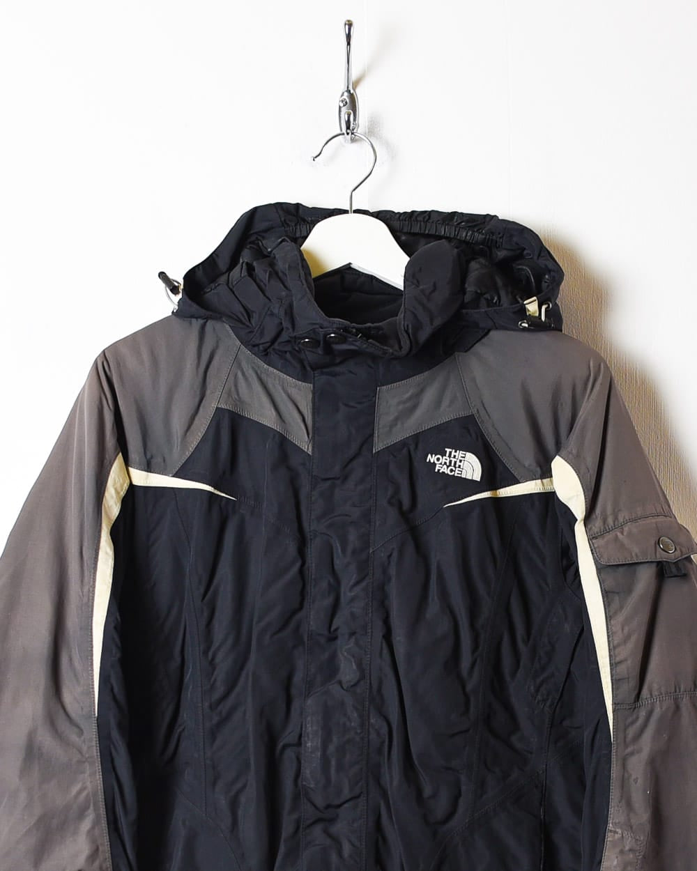 Black The North Face Hooded Coat - Medium Women's