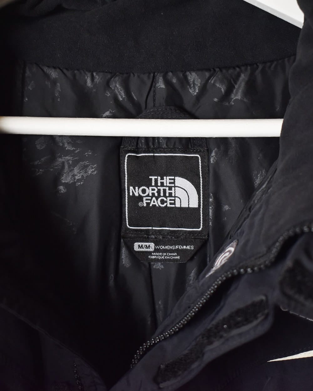 Black The North Face Hooded Coat - Medium Women's