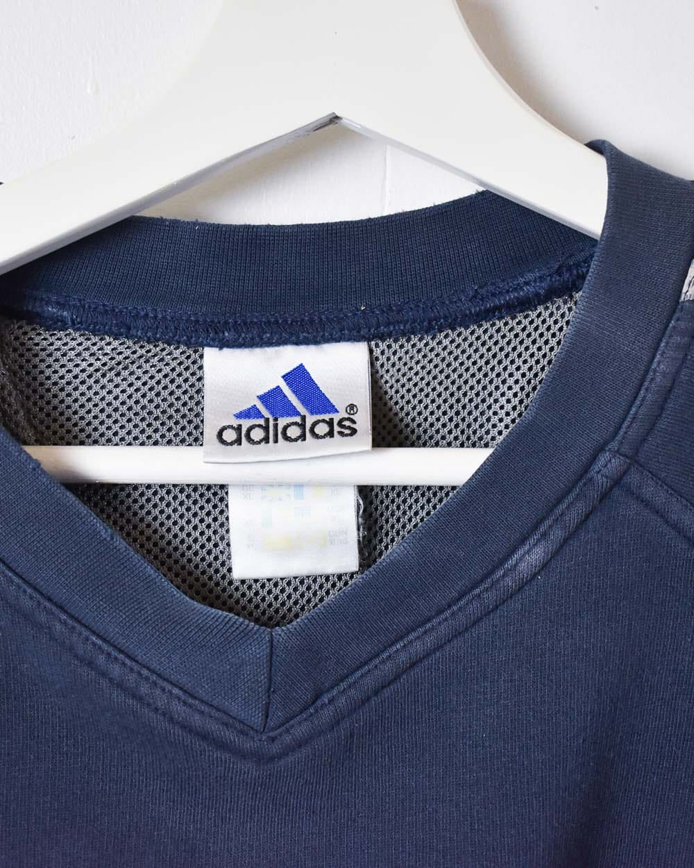 Navy Adidas Sweatshirt - Large