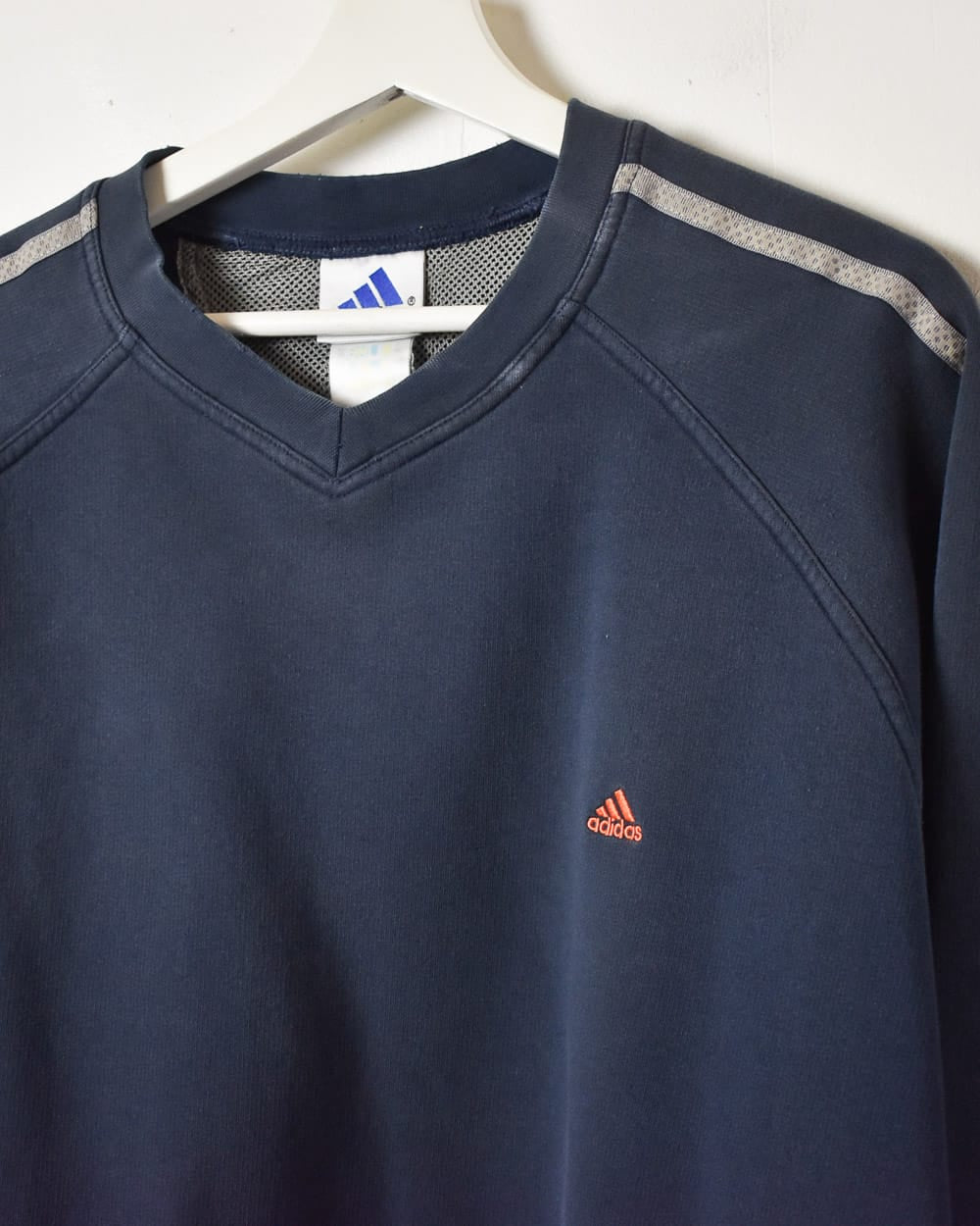 Navy Adidas Sweatshirt - Large