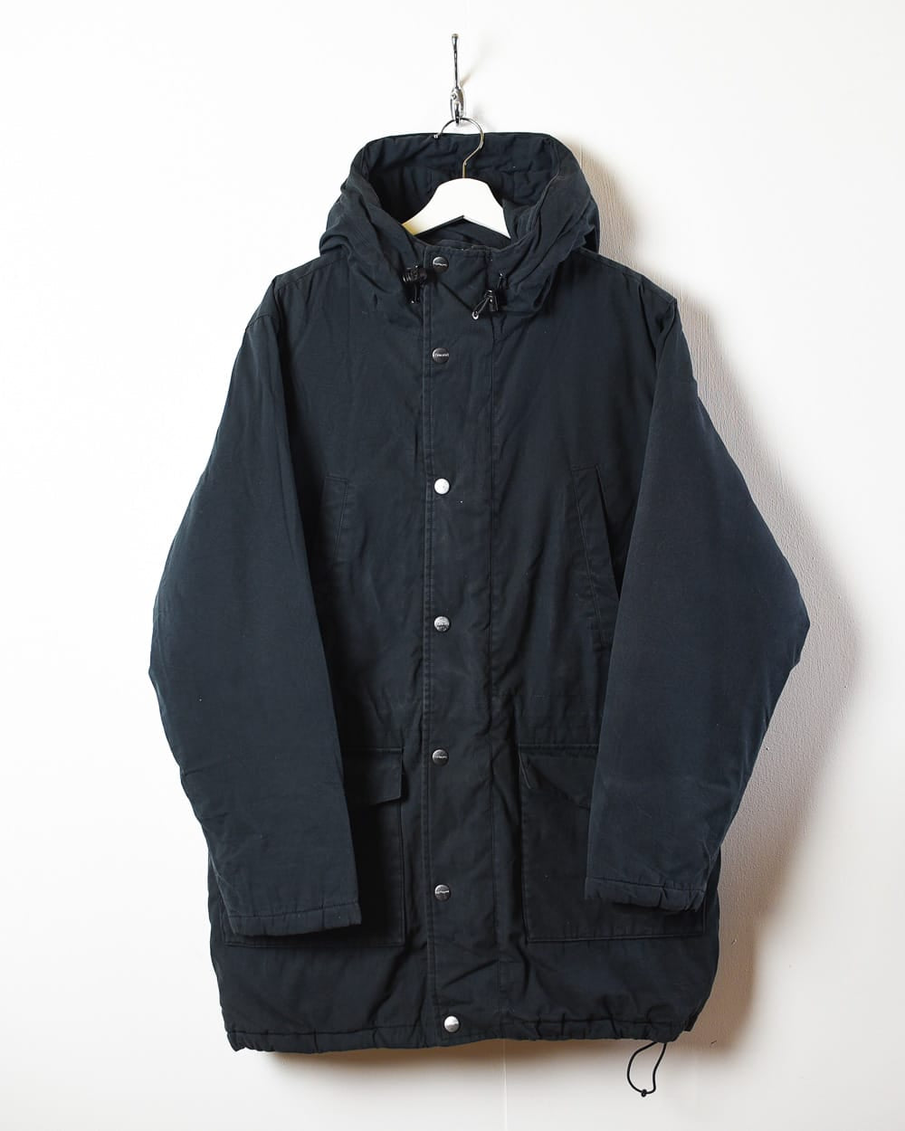 Black Carhartt Hooded Parka Jacket - Medium