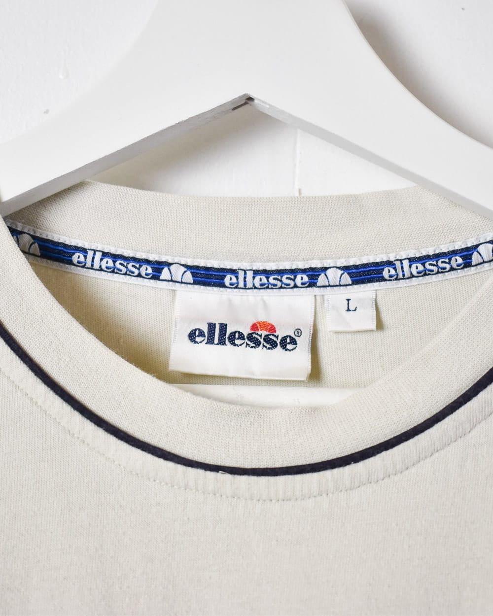 Neutral Ellesse T-Shirt - Large