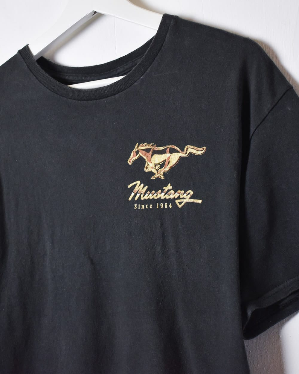 Black Mustang Since 1964 T-Shirt - Large