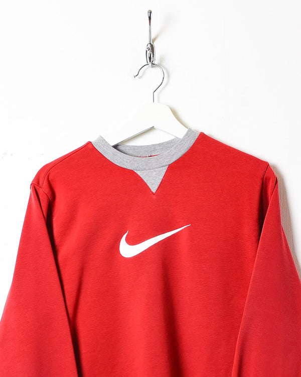 Red Nike Sweatshirt - Small Women's