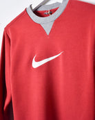 Red Nike Sweatshirt - Small Women's