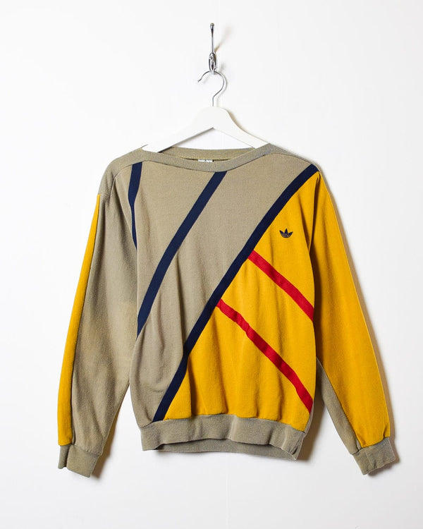 Neutral Adidas 80s Sweatshirt - Small