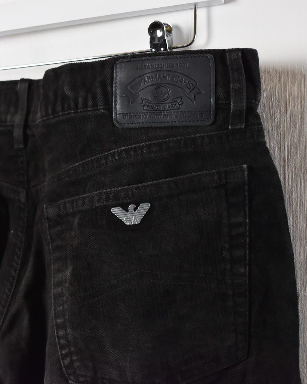 Black Armani Jeans - W36 L33