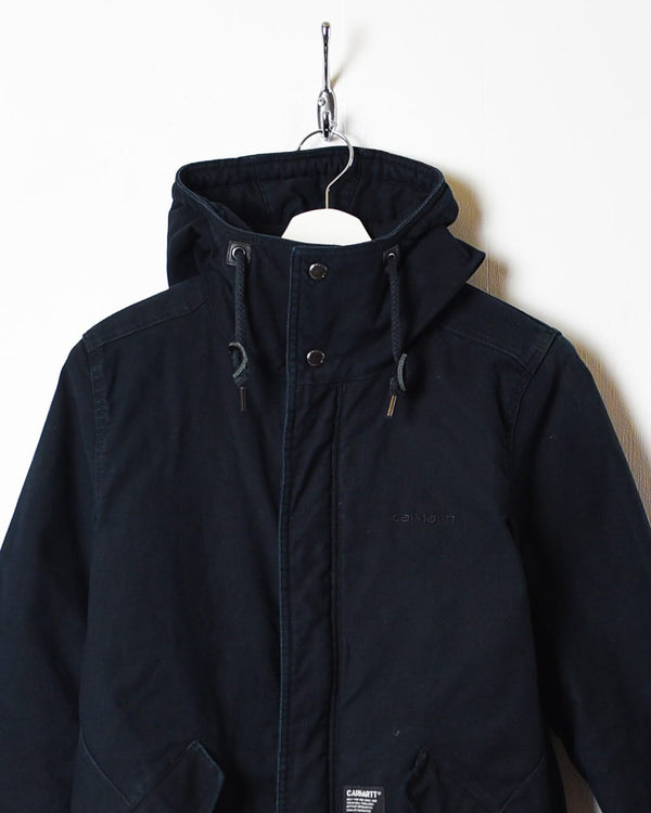 Black Carhartt Workwear Parka Jacket - X-Small