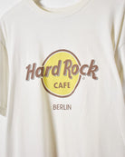 White Hard Rock Cafe Berlin T-Shirt - Large