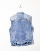 Blue Levi's Denim Jacket Vest - Small