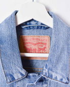 Blue Levi's Denim Jacket Vest - Small