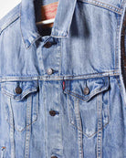 Blue Levi's Denim Jacket Vest - Small