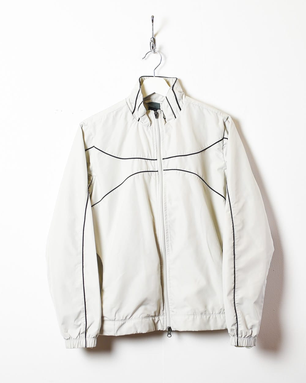 Neutral Nike Windbreaker Jacket - Medium Women's