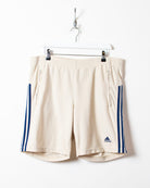 Neutral Adidas Shorts - Medium