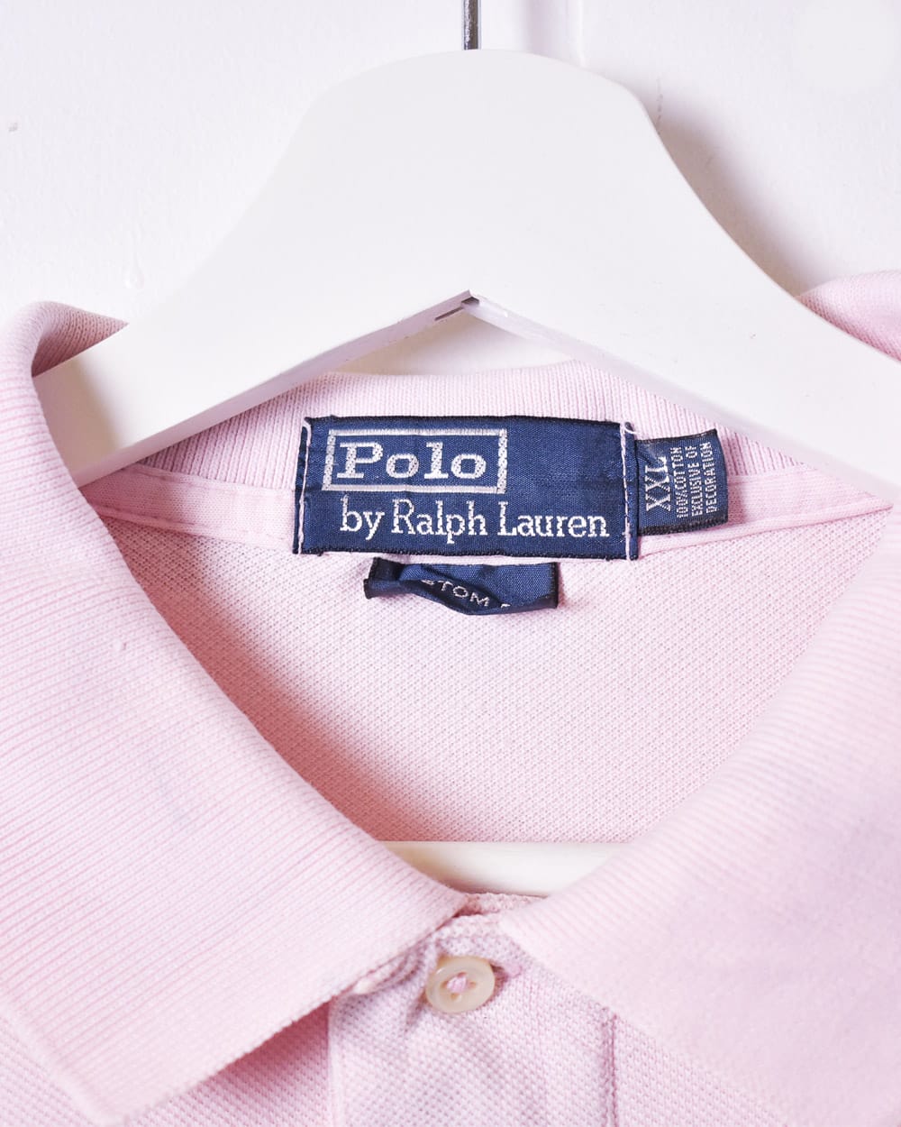 Pink Polo Ralph Lauren Long Sleeved Polo Shirt - XX-Large