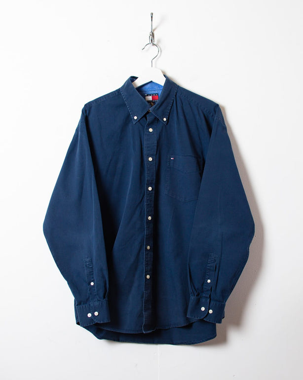 Navy Tommy Hilfiger Shirt - Large