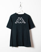 Black Kappa T-Shirt - Medium