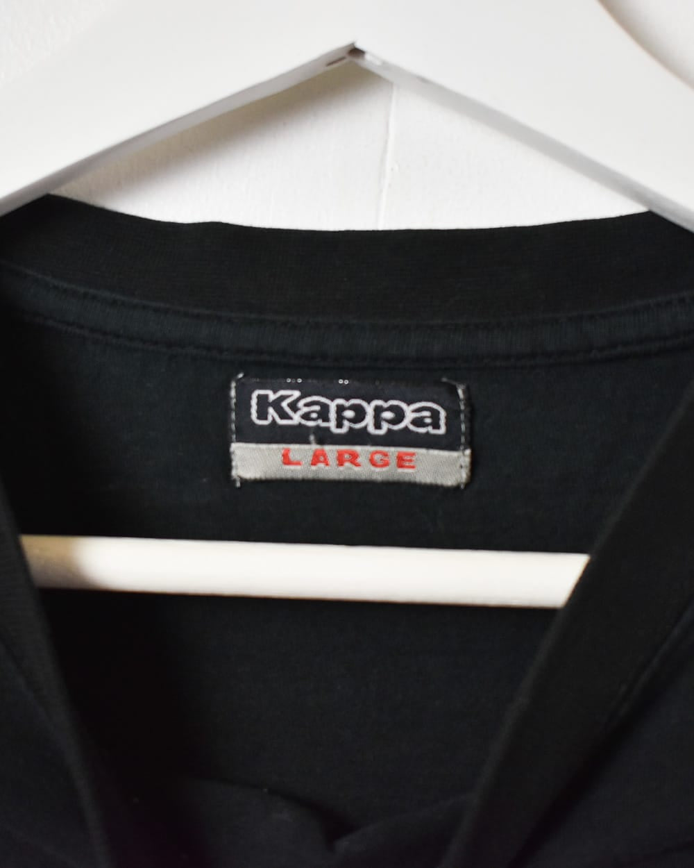 Black Kappa T-Shirt - Medium