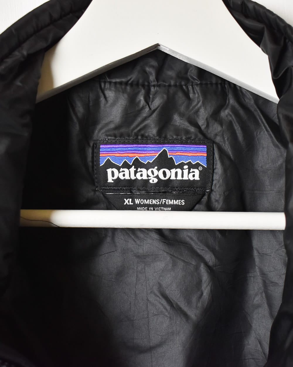 Vintage 90s Black Patagonia Padded Gilet - X-Large Women's