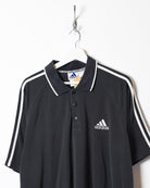 Black Adidas Polo Shirt - Large