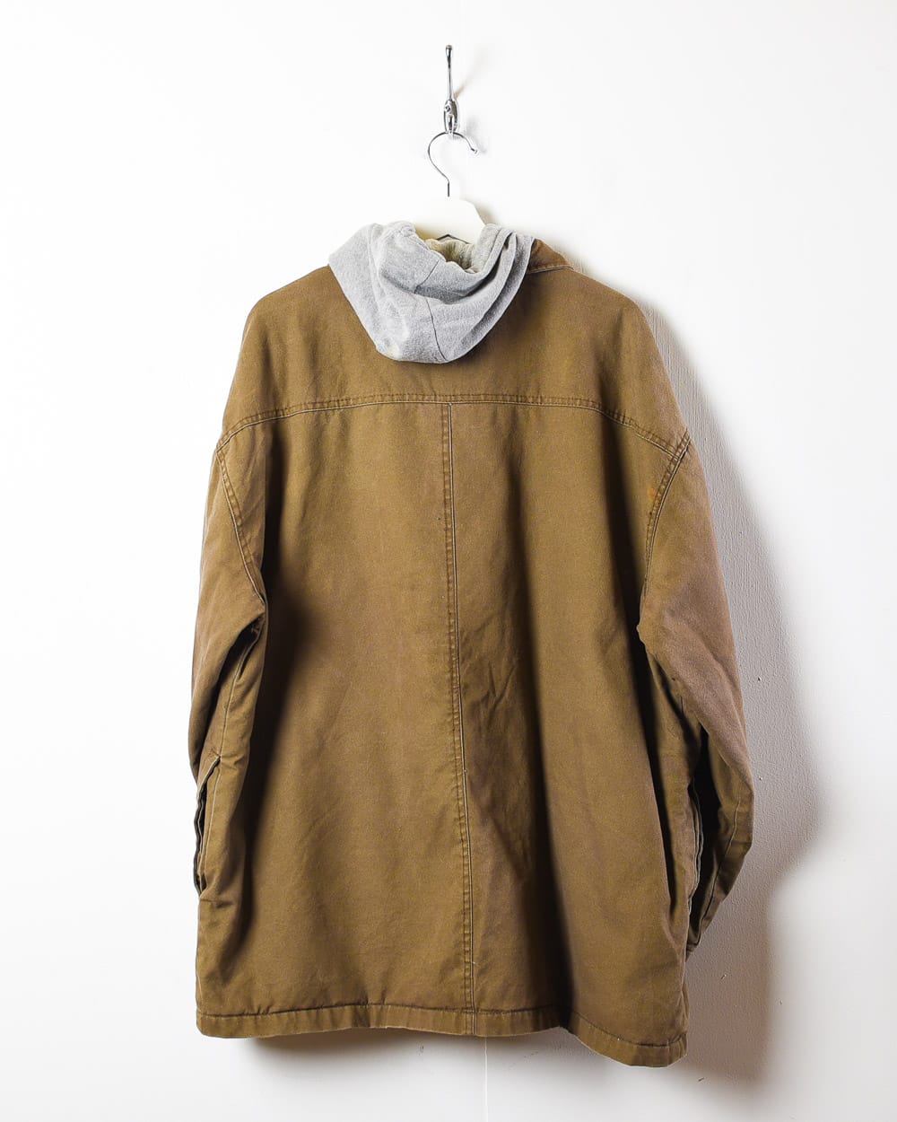 Brown Dickies Padded Hooded Overshirt - XX-Large