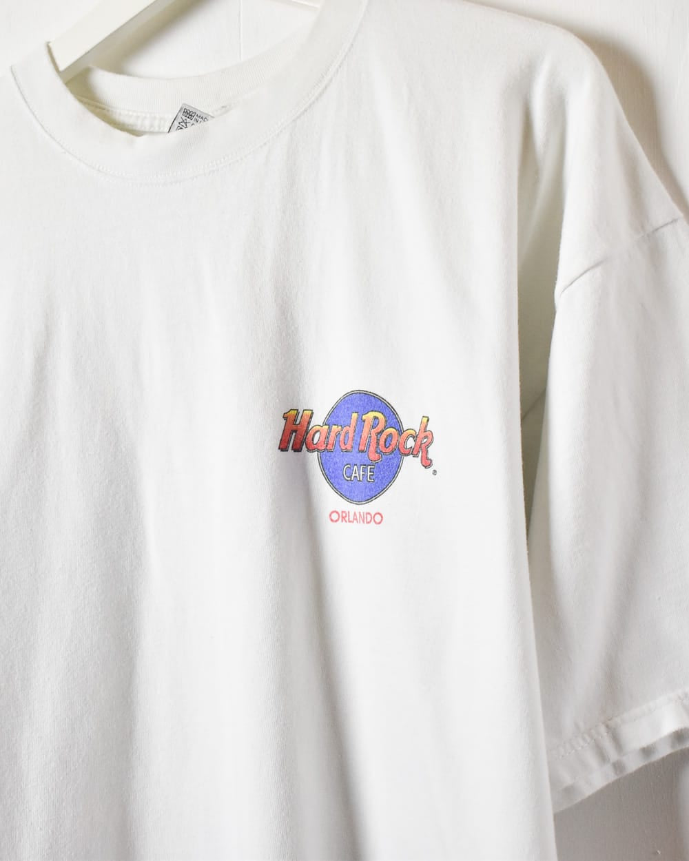 White Hard Rock Cafe Orlando T-Shirt - X-Large