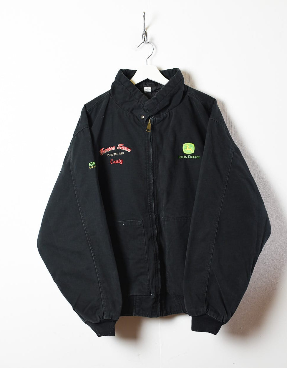 Black John Deere Workwear Chore Jacket - X-Large