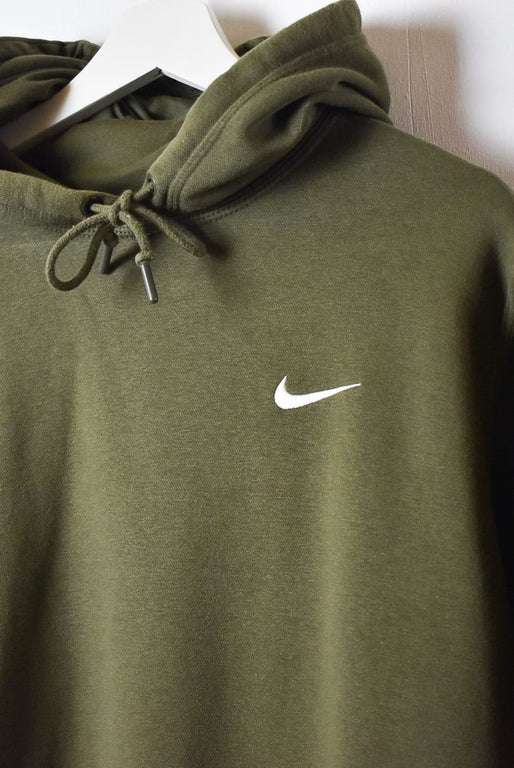 Khaki Nike Hoodie - Large