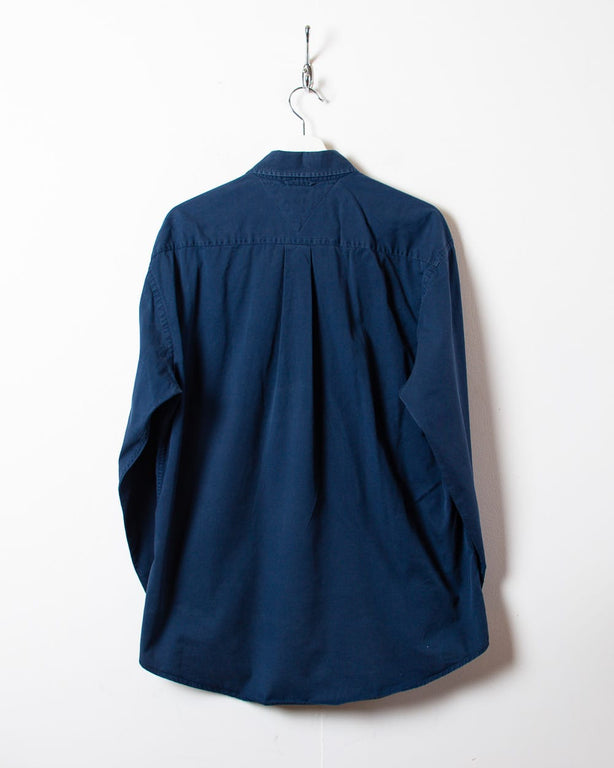 Navy Tommy Hilfiger Shirt - Large
