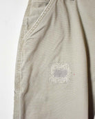 Stone Carhartt Carpenter Jeans - W34 L29