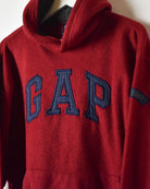 Red Gap Fleece Hoodie - Small