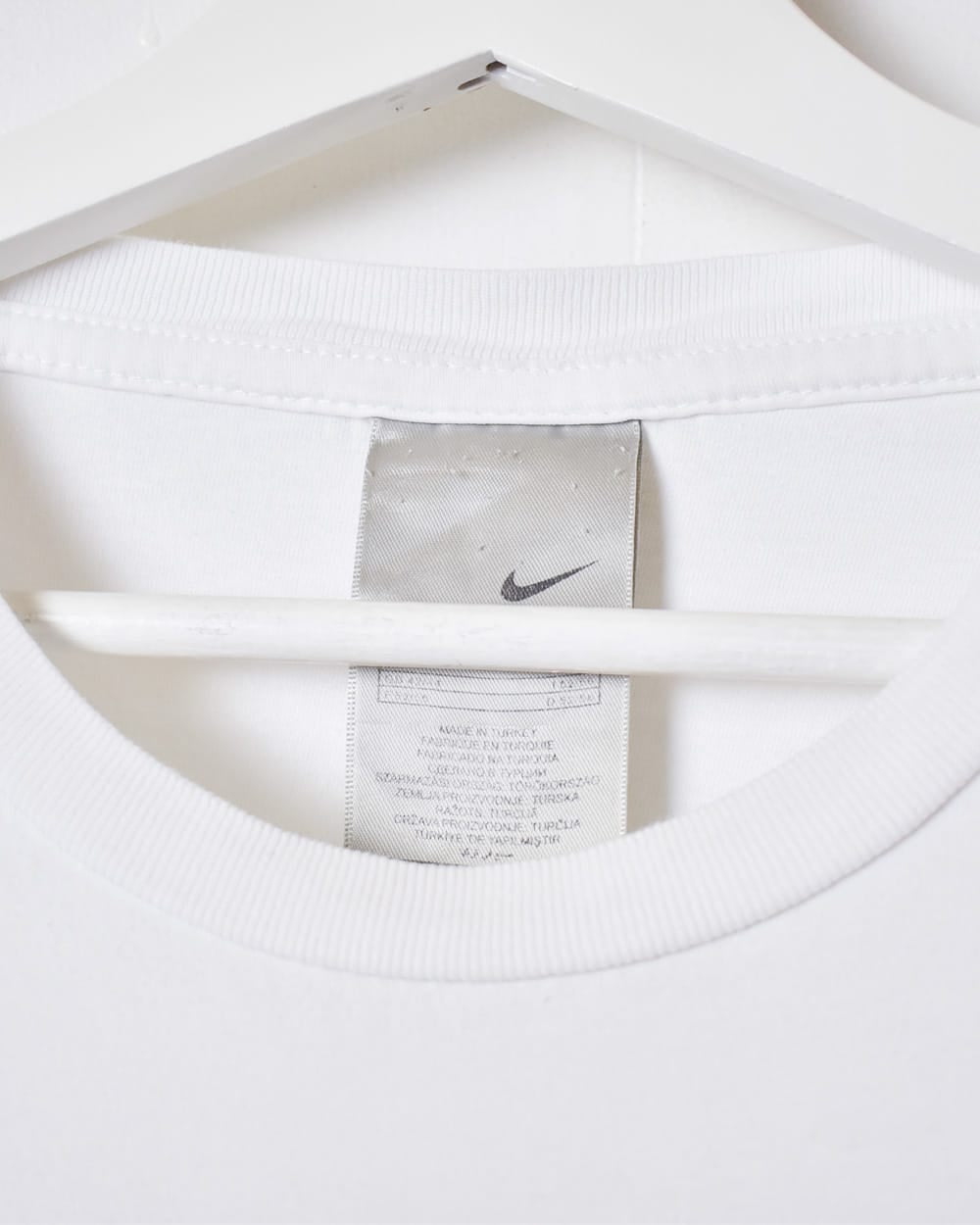 White Nike There Is No Finish Line T-Shirt - Large