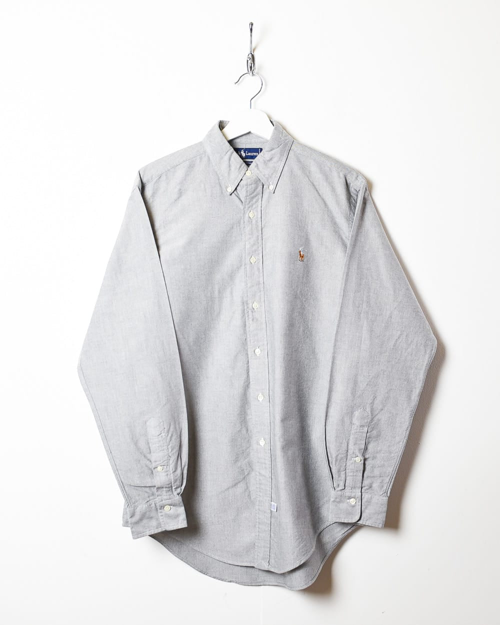 Grey Polo Ralph Lauren Shirt - Medium