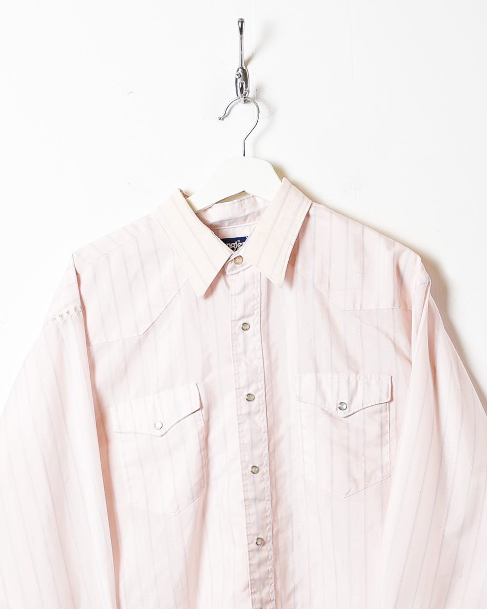 Pink Wrangler Striped Shirt - X-Large