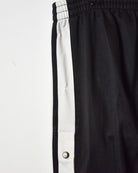 Black Adidas Tracksuit Bottoms - Large Women's