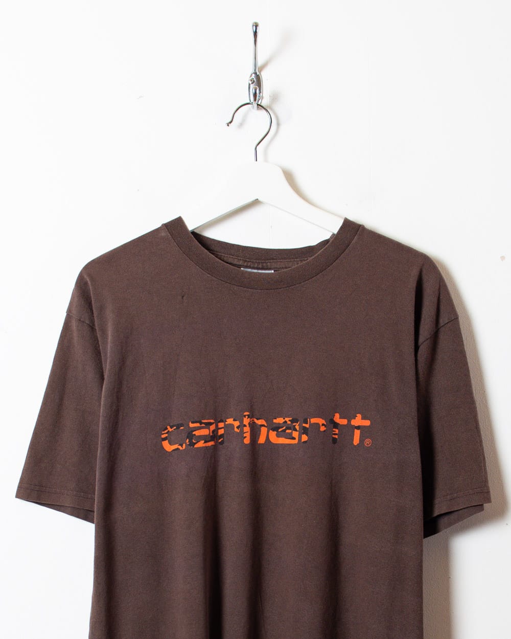 Brown Carhartt T-Shirt - Large