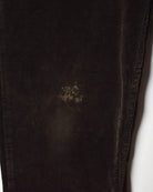 Brown Lee Corduroy Jeans - W32 L30