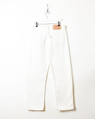 White Levi's 501 Jeans - W32 L29
