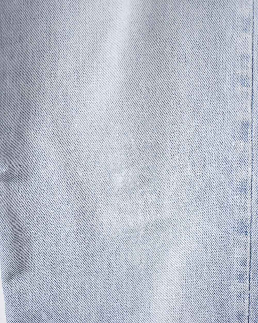 Blue Levi's Distressed 501 Jeans - W32 L33