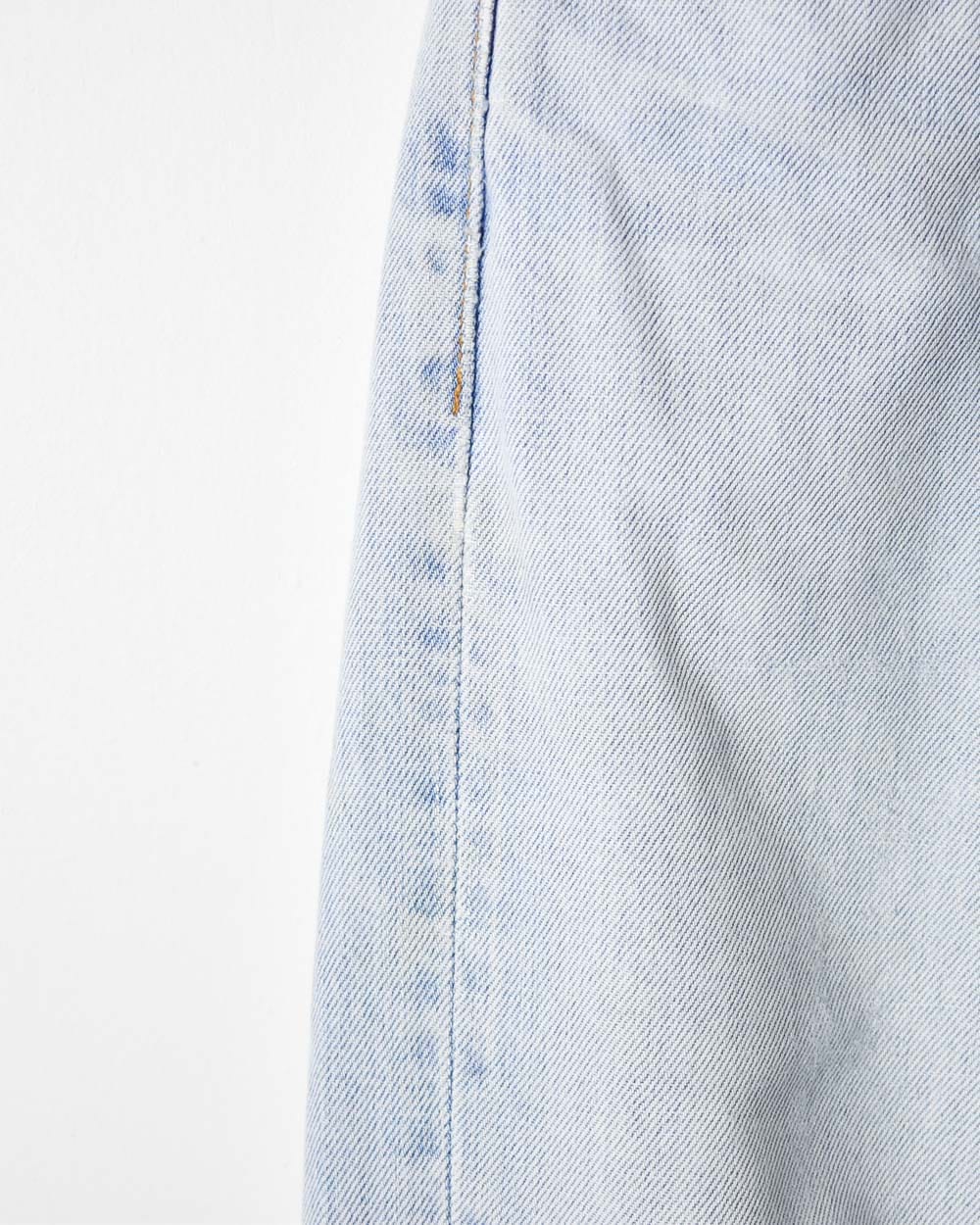 Blue Levi's Distressed 501 Jeans - W32 L33