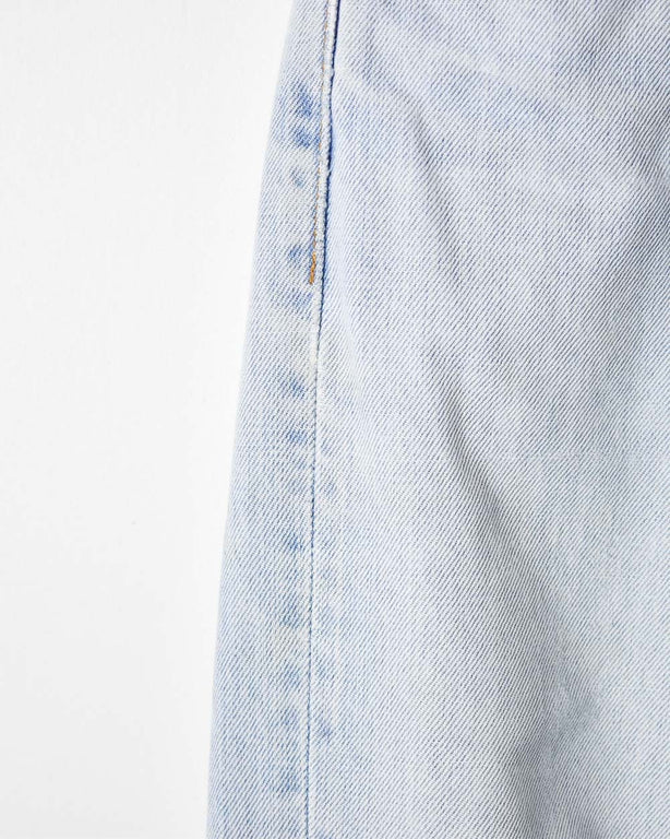 Blue Levi's Distressed 501 Jeans - W32 L33