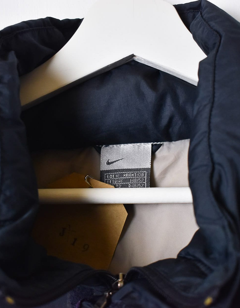 Navy Nike Puffer Jacket - Medium