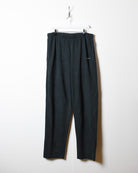 Black Nike Tracksuit Bottoms - X-Large