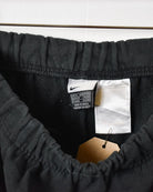 Black Nike Tracksuit Bottoms - X-Large