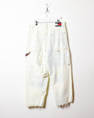 Neutral Tommy Jeans Worn Carpenter Jeans - W36 L30